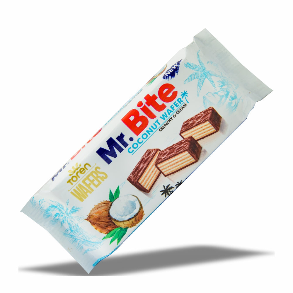 Mr Bite Coconut Wafer 24x38Gr