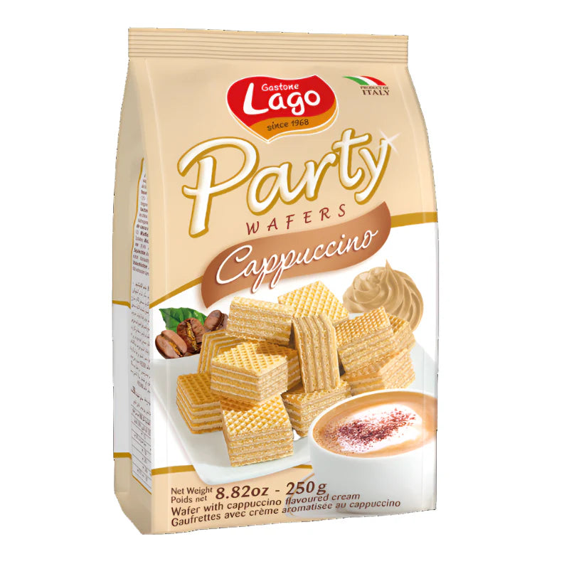 Lago Cappuccino Party Wafer 10x250gr