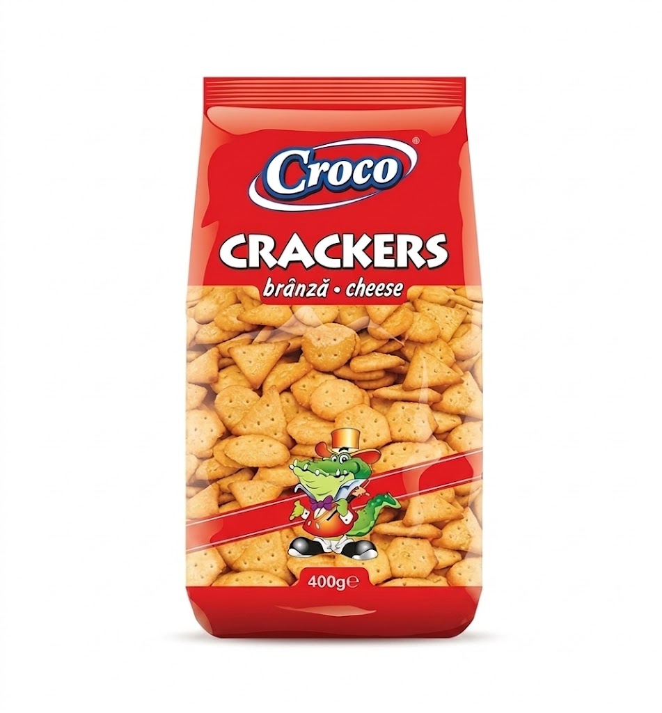 Croco Crackers 400gx12packs