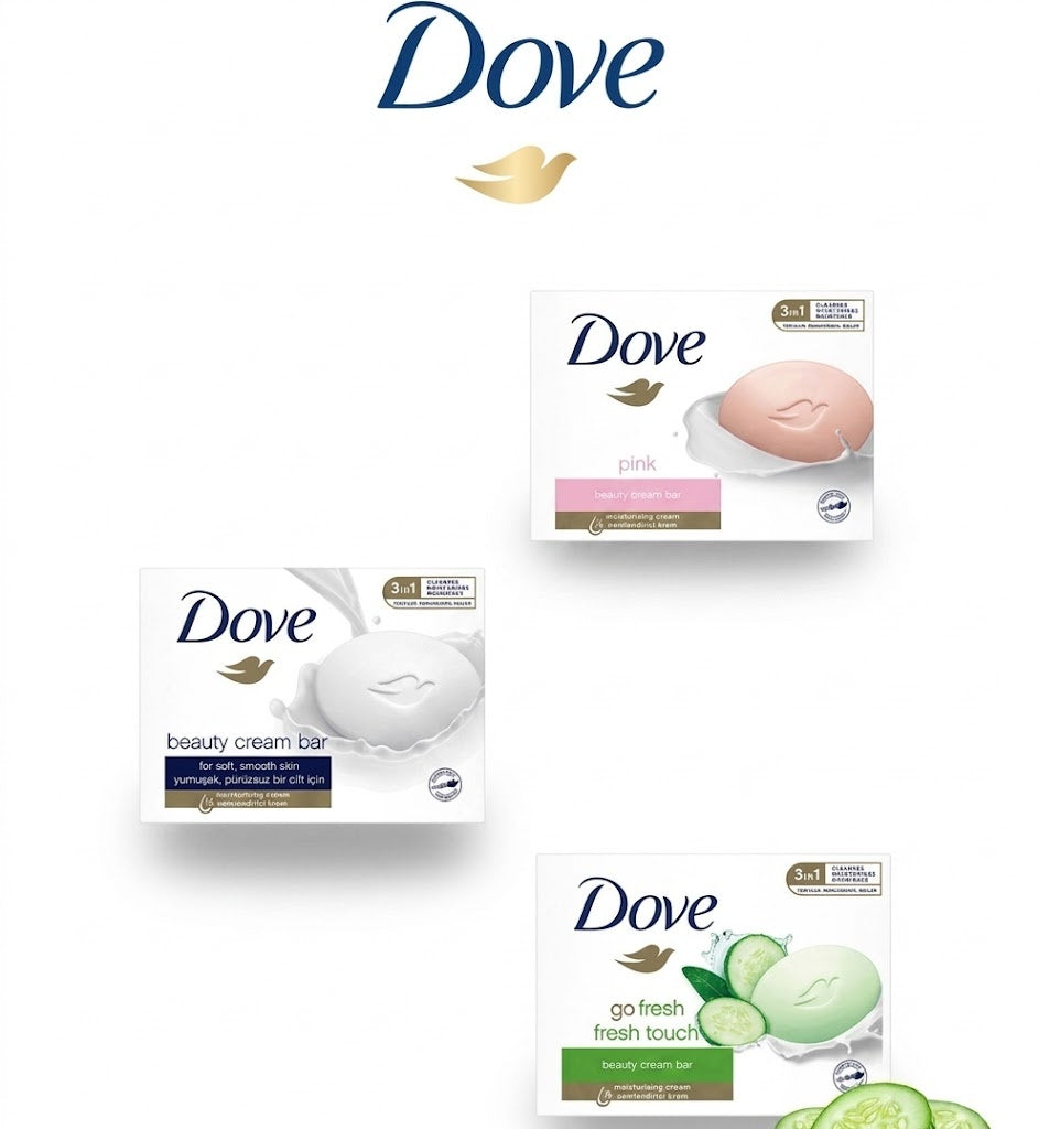 Dove beauty soap 48x90g