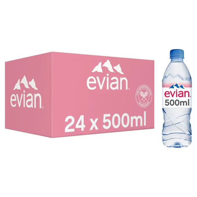 Evian Water 24x500ml