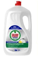 FAIRY PROFESSIONAL LIQUID DISHWASHING DETERGENT LEMON 2.5LX2