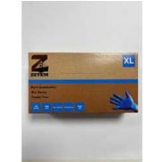 ZETEM NITRILE GLOVES Powder Free BLUE 10 x 100S