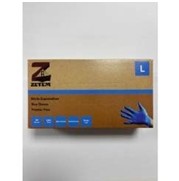 ZETEM NITRILE GLOVES Powder Free BLUE 10 x 100S