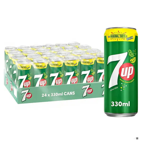 Seven Up Slim Can