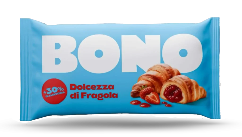 Bono Croissant Strawberry 20x80Gr